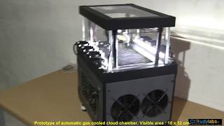 Prototype of a automatic gas cooled cloud chamber [upl. by Edmanda]