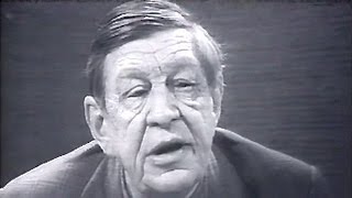 WH Auden recites quotDoggerel by a Senior Citizenquot 1969 [upl. by Thun]