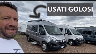 CAMPER USATI da 26k 35k 51k e 69k  LE ANTICIPAZIONI DI PARMA PASSEGGIATA 9\24 [upl. by Annohs]