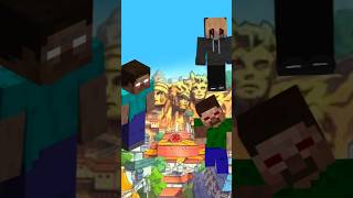 HEROBRINE VS NTT🍷  minecraft edit herobrine moments shorts viral [upl. by Vevina]