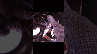 Convection Section Tig Welding using the Rocker Tig Rig shorts [upl. by Nosdrahcir]