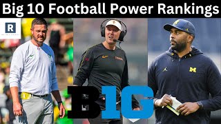 Big 10 Football Power Rankings  USC A Contender  Where Does Michigan Stack Up [upl. by Gerrie]