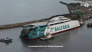 Botadura fast ferry Margarita Salas 🤩  Baleària [upl. by Henrik627]