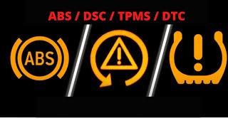 ABSDSCTPMS allumés diagnostiquer et corriger le défautABSDSC Lights OnDiagnose amp Rectify Fault [upl. by Ecilahc898]