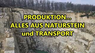 PRODUKTION VON ERZEUGNISSEN AUS NATURSTEIN… Diesmal Produktion von GranitPlatten [upl. by Snowber582]