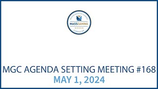 MGC Agenda Setting Meeting – May 1 2024 [upl. by Namia471]