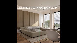 Twinmotion 2024 l Lumen l Bedroom [upl. by Apollo]