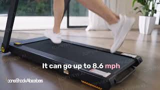 quotAmazons Best Walking Treadmill Desk UREVO 3in1 Foldable Treadmill Reviewquot [upl. by Nodyarg]