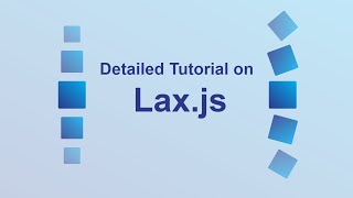 Detailed Tutorial on How to Use Laxjs Library  Javascript Project  CodeEra [upl. by Nanah]