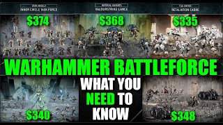 Watch THIS Before You BUY Games Workshop WARHAMMER Christmas Battleforce BREAKDOWN New40k [upl. by Genesa69]