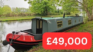 Beautiful Narrowboat For Sale 46ft [upl. by Wilona112]