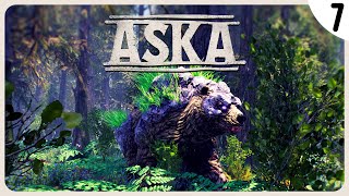 ME ATACA un OSO GIGANTE  ASKA Gameplay Español 7 [upl. by Wicks824]