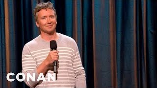 Chad Daniels StandUp 061912  CONAN on TBS [upl. by Notsob]