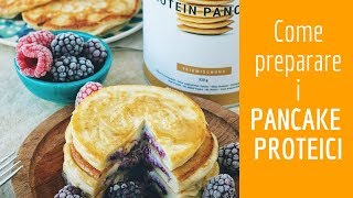 Pancake proteici e veloci come prepararli in 5 minuti  foodspring® [upl. by Eeresid]