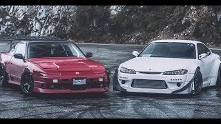 NISSAN SILVIA S15 VS 180SX240SX HATCH  Versus Series [upl. by Ulla872]