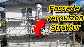 fassade verputzenaußenEdelputz [upl. by Amelie]