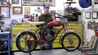 1960s Whizzer Wasp Motorbike [upl. by Siul]