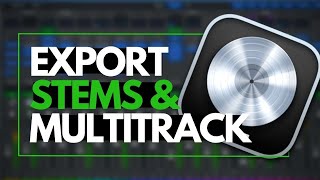 How to Export Stems in Logic Pro X  Exporting Stems in Logic X [upl. by Jordan]