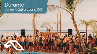 Durante  Pool Party DJ Set  Live at Anjunadeep pres Explorations 2023 4K DuranteMusic [upl. by Ahseile]