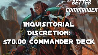 Inquisitorial Discretion 70 Commander Deck [upl. by Ignatia505]