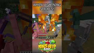 WHEN LIGHTNING STRIKES  Kinship SMP minecraft [upl. by Riffle]