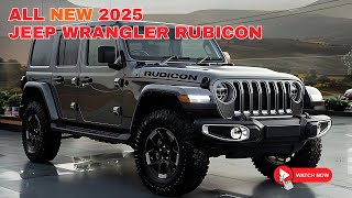 2025 Jeep Wrangler Rubicon Facelift Revealed  Next Generation Adventure [upl. by Anirt]