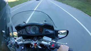 2007 Honda ST 1300 Pan European acceleration and top speed [upl. by Ogeid]