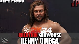 WWE 2K24 Creation Showcase Kenny Omega  Created by Defract [upl. by Esital]