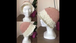 Tuto chapeau au crochet [upl. by Averi]