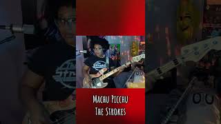 Machu Picchu  The Strokes  Bass Cover femalebassist bassist bassline thestrokes [upl. by Tezil]