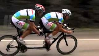 Australian National Road Tandem Champions on Calfee Bike with Fast Forward Wheels [upl. by Aras963]