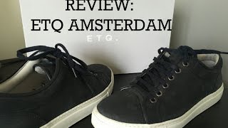 REVIEW  ETQ AMSTERDAM LOW TOP 1 DANNY YU [upl. by Netsirhk354]