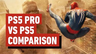 PS5 Pro vs PS5 Gameplay Comparison [upl. by Afatsom67]