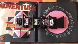 Scrapbook ideas for couple  Best scrapbook ideas  Valentines Gift [upl. by Svend]