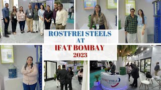 Explore Rostfrei Steels Pvt Ltds cuttingedge storage solutions at IFAT Bombay 2023 [upl. by Annahsirhc533]