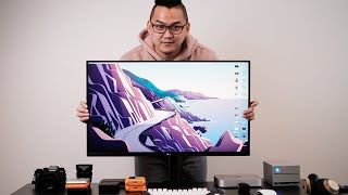 The BEST Productivity Monitor  LG UltraFine Ergo 4K [upl. by Yramanna413]