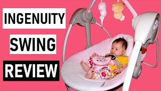 Ingenuity Comfort 2 Go Portable Swing Review [upl. by Amikat]