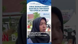 Viral Kisah Tri Cahya Ningsih Buruh Pabrik Asal Boyolali Peraih Nilai Tertinggi Tes CPNS di Jateng [upl. by Aihsiyt]