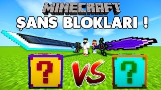 FUTURE VS PLURAL ŞANS BLOKLARI  Minecraft [upl. by Irem75]