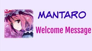 Creating A Mantaro Welcome Message On Discord [upl. by Eward]