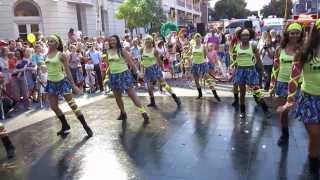 SandDance RAPUNZEL Student Team at Subiaco Street Festival 2013 [upl. by Dreeda]