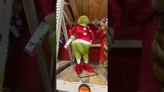 Gemmy Animated Christmas Life Size 4FT Grinch [upl. by Arotal]