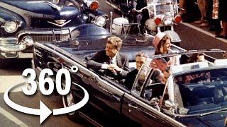 The JFK Assassination in 4K 360° VR [upl. by Ydnas]