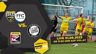 VOLAT TV  Admiral Frauen Bundesliga SPG Altach vs Sturm Graz [upl. by Sherwin]