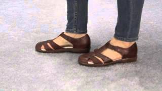 Propét W0310 Heather Leather Closed ToeClosed Heel Sandal [upl. by Oicinoid6]