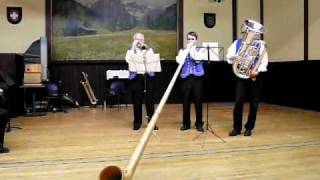 Reinacher Alphorn Choral Vancouver Dorfmusik [upl. by Leaj273]