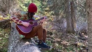 Guitar Playing in the Forest [upl. by Rocher476]