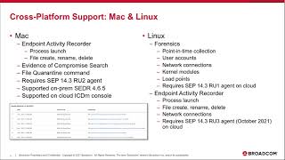 Webinar  Symantec EDR Update [upl. by Zack]