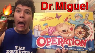 Playing OPERATION Game DON’T GET BUZZED [upl. by Kosel]