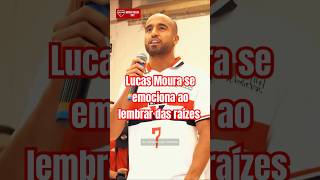 Lucas Moura se emociona ao lembrar das raízes futebol spfc lucasmoura saopaulofc emocionado [upl. by Brien]